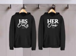 קפוצ'ונים תואמים Her One His only
